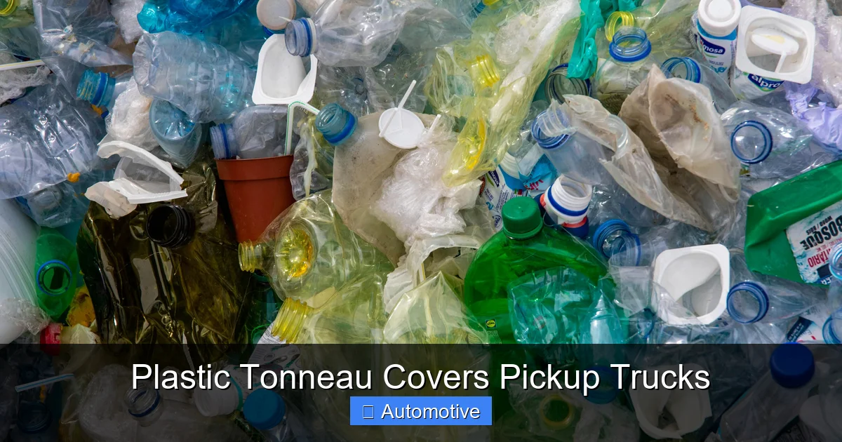 Plastic Tonneau Covers Pickup Trucks