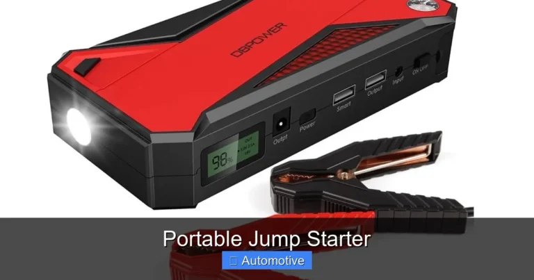 Portable Jump Starter