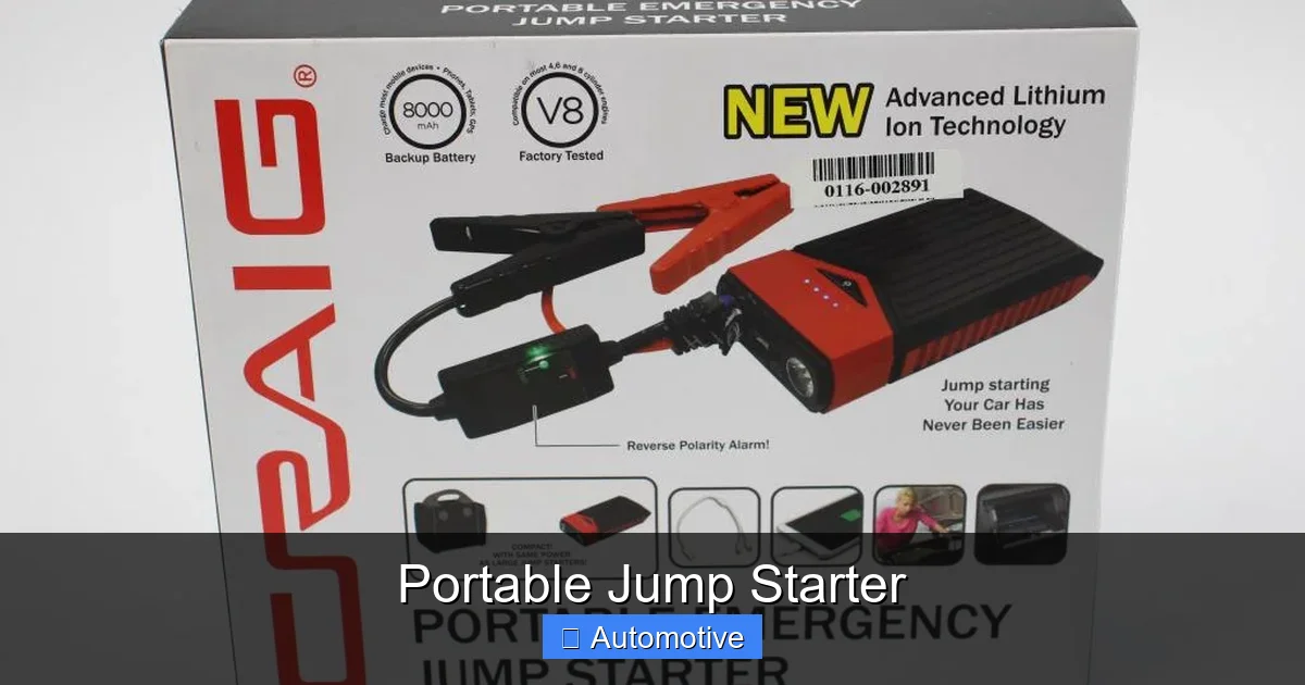 Portable Jump Starter