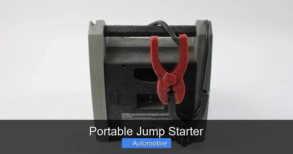 Portable Jump Starter
