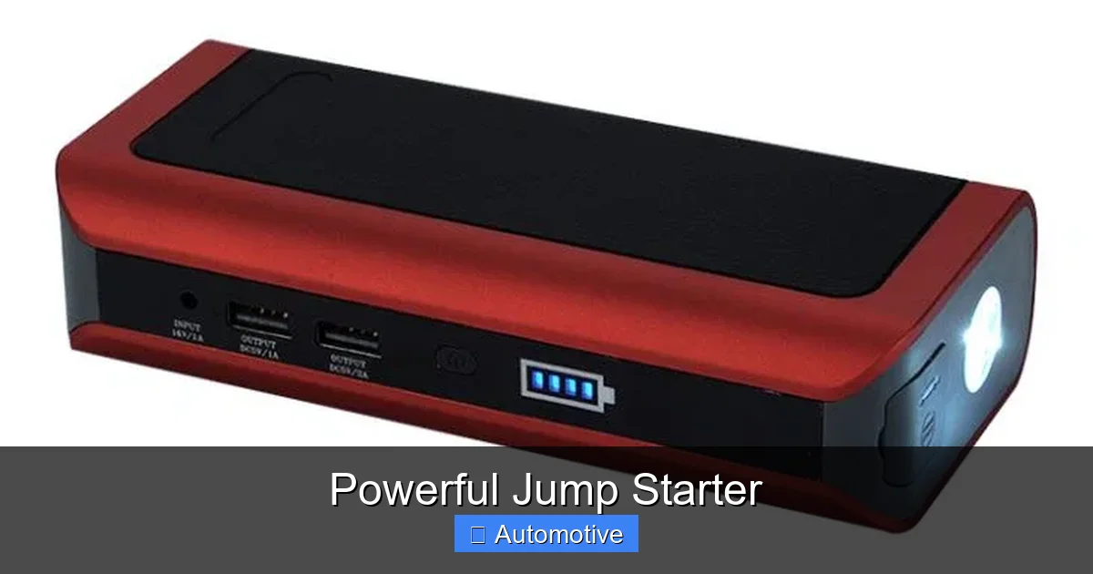 Powerful Jump Starter