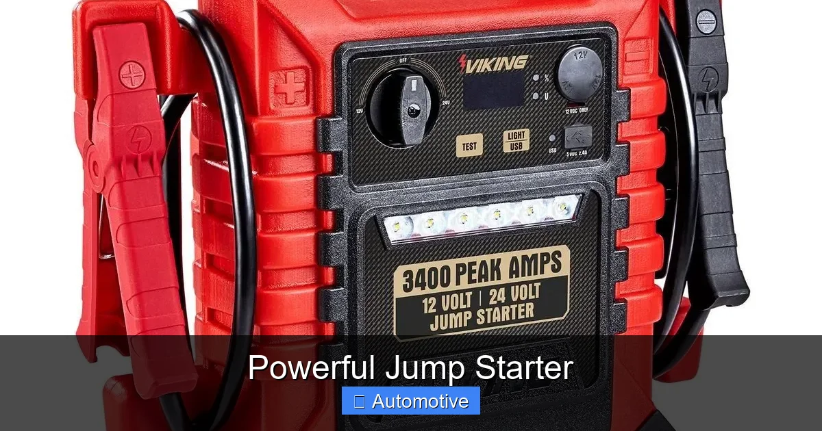 Powerful Jump Starter