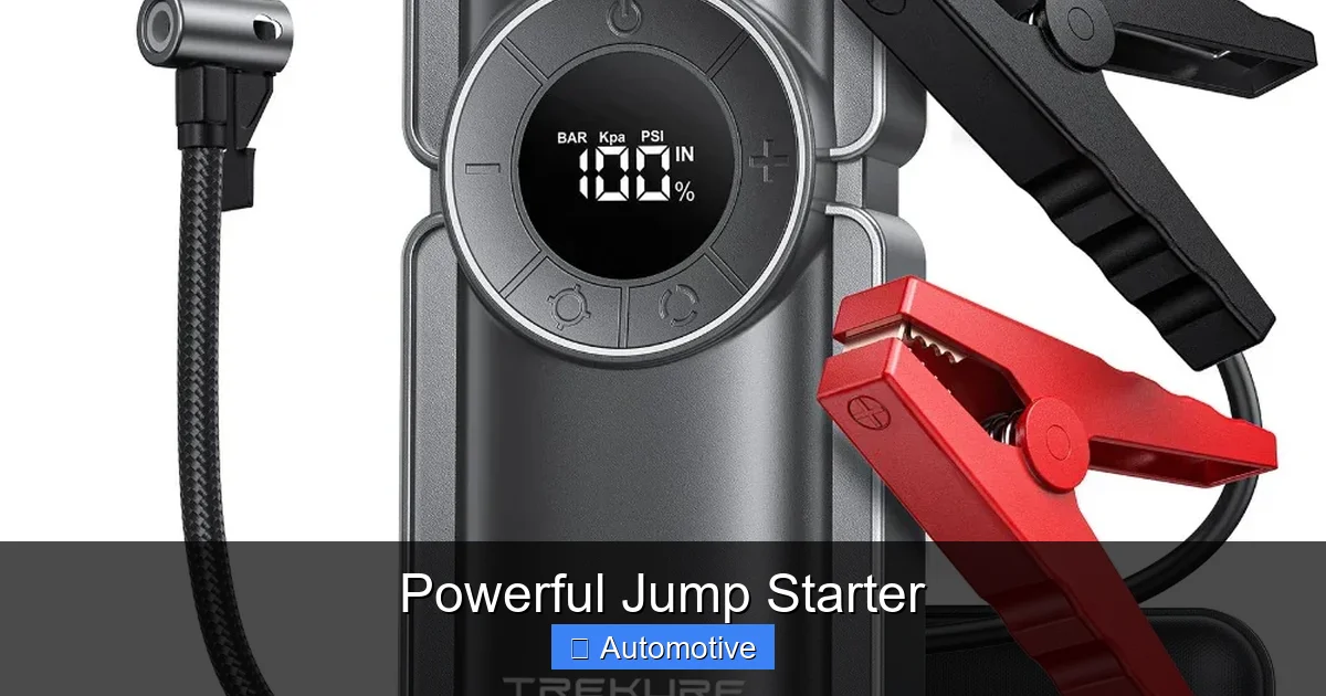 Powerful Jump Starter