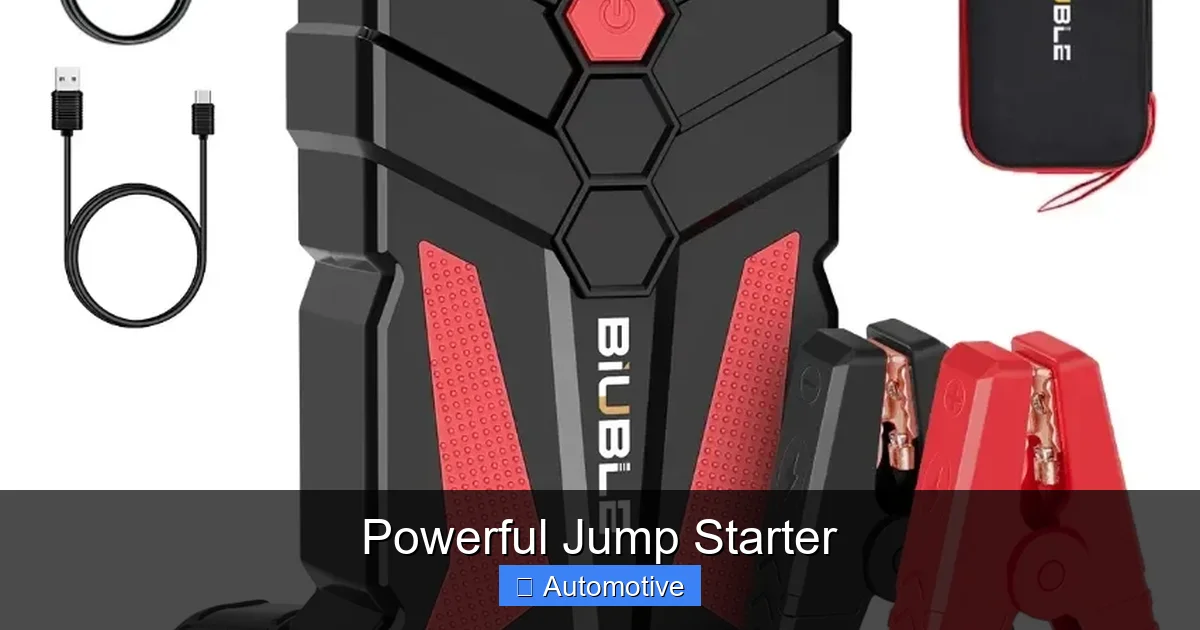 Powerful Jump Starter