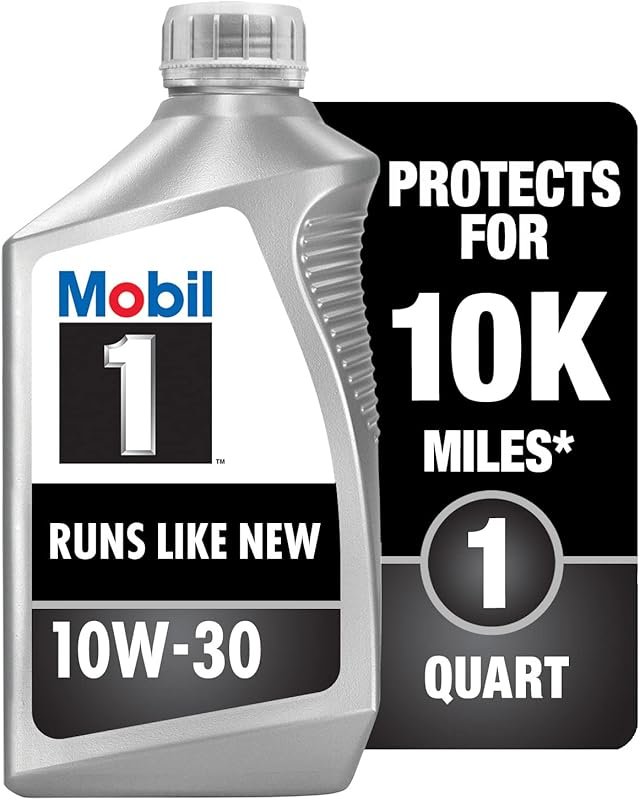 Mobil 1 Advanced Full Synthetic 10W-30 Motor Oil for Small Engines, 1 