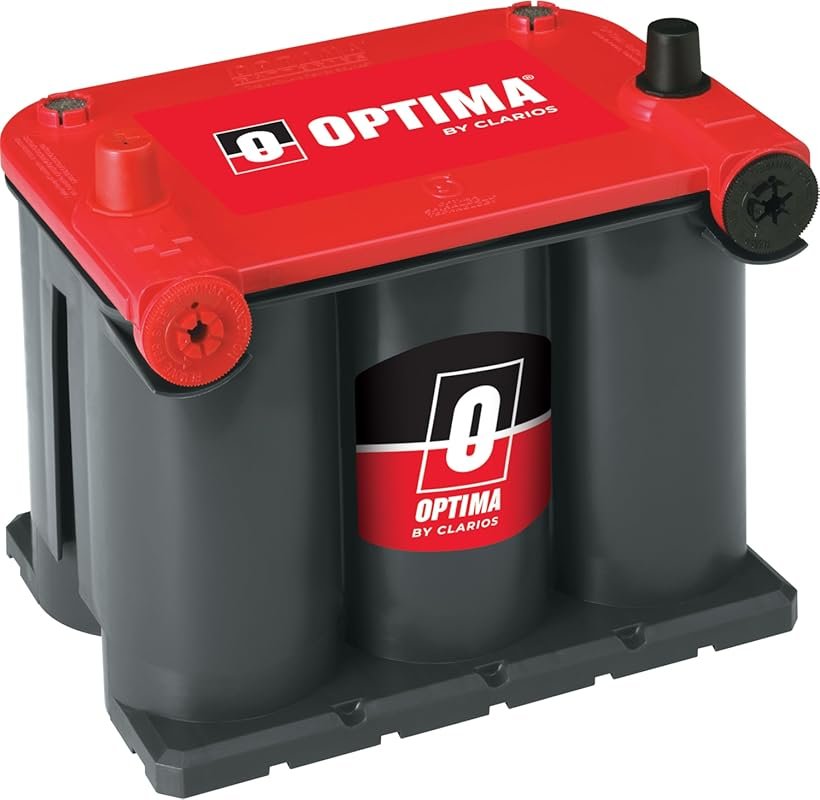 OPTIMA RedTop 75/25 AGM Battery with 720 CCA and Dual Terminals for Do