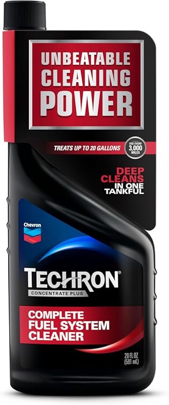 Chevron Techron Concentrate Plus Fuel System Cleaner, 20 oz., Pack of