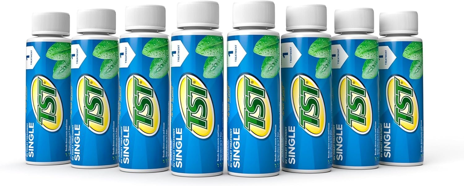 Camco TST Fresh Scent RV Toilet Treatment: Formaldehyde-Free, Breaks D