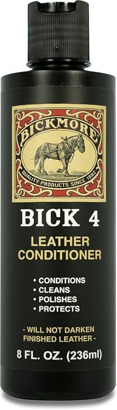 Bickmore Bick 4 Leather Conditioner to Clean, Restore, and Protect Fin