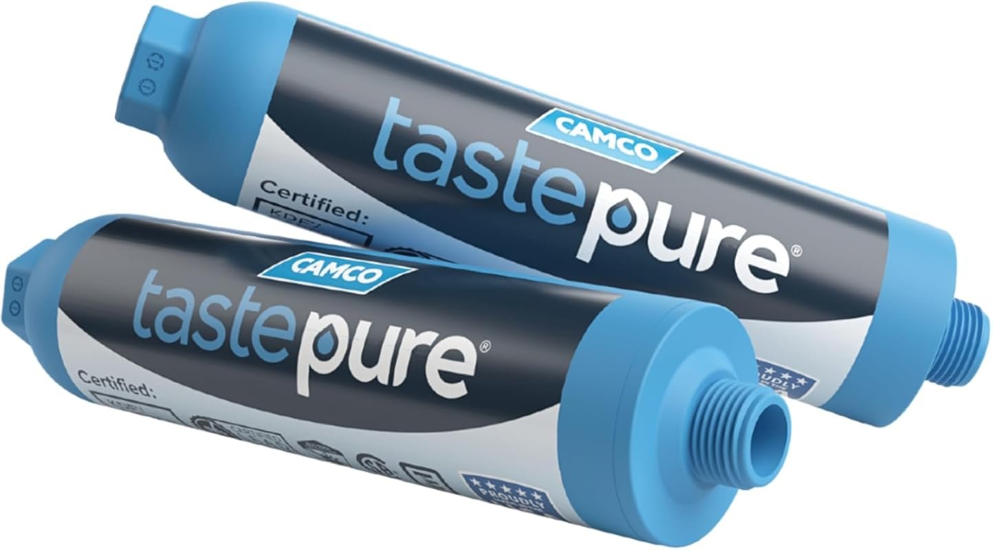 Camco Tastepure RV Water Filter - Advanced 6-Step Patent-Protected Fil