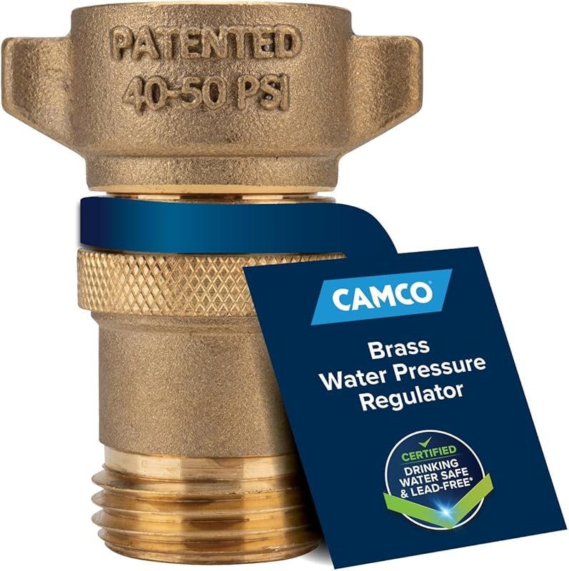 Camco Brass Marine/RV Water Pressure Regulator
