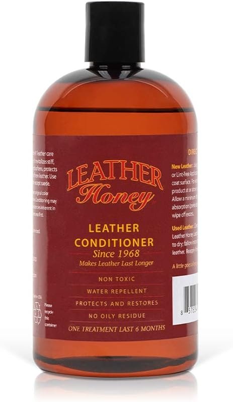 Leather Honey Leather Conditioner to Protect and Restore Couches, Car
