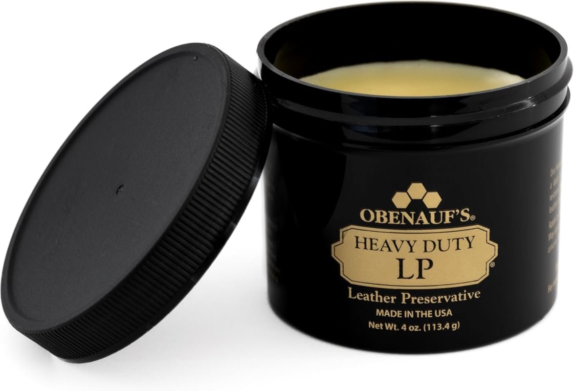 Obenauf's Beeswax Oil Conditioner Restores and Preserves Leather Motor