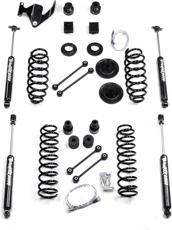 TeraFlex 3-Inch Base Lift Kit with Fox 9550 Shocks for JKU 4-Door