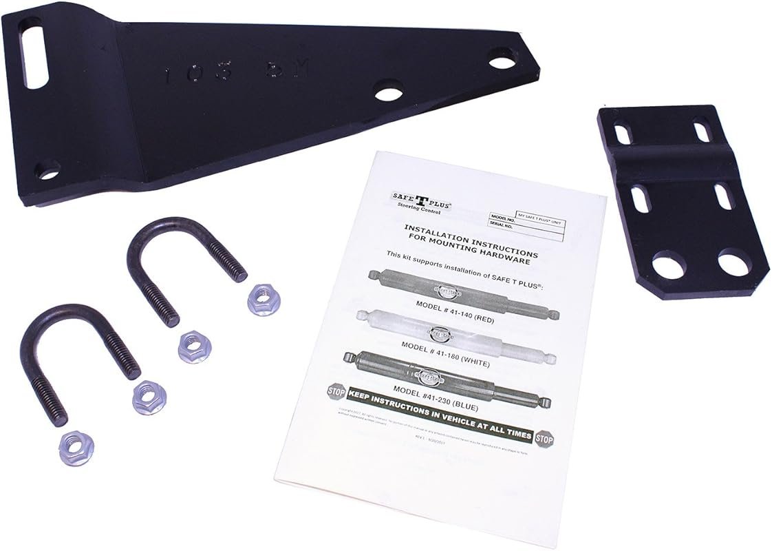 RV Steering Stabilizer Mounting Kit W-104K1.5 for Class A Motorhomes.