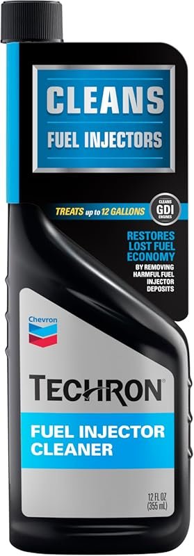 Chevron Techron Fuel Injector Cleaner, 12 oz, Pack of 1