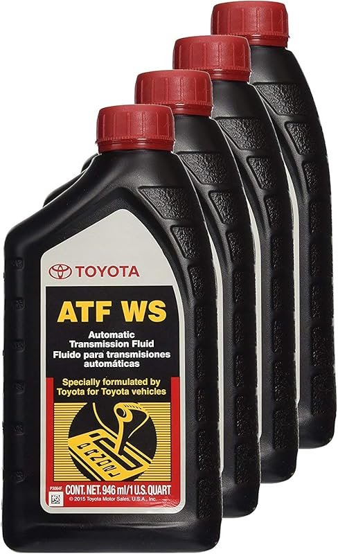 Toyota ATF WS Automatic Transmission Fluid for Lexus in Pack of 4