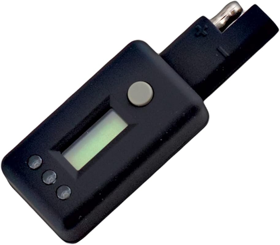 Battery Tender Voltage Indicator with LCD Display for Accurate 12V Mot