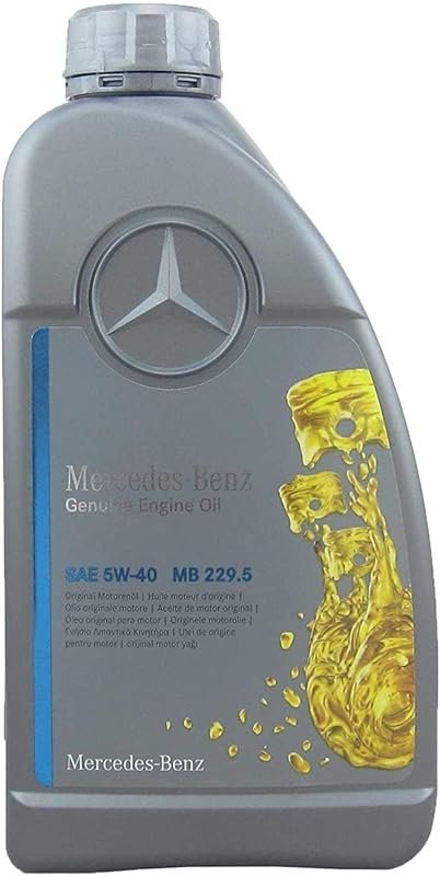 Mercedes Benz 5W-40 Engine Oil for Mercedes Sprinter Diesel Engines, 6
