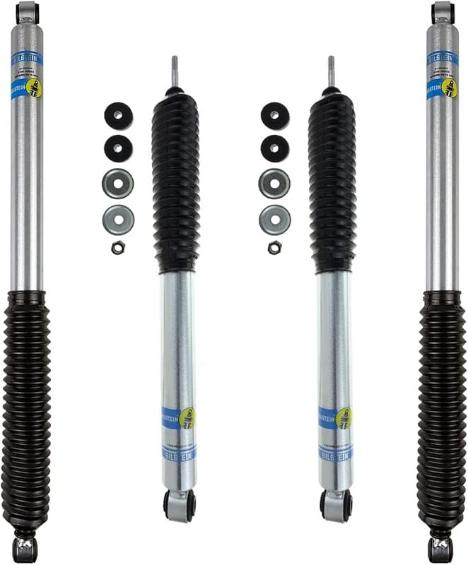 Bilstein 5100 Monotube Gas Shocks for a Soft Ride on 2005-2016 F250 Tr