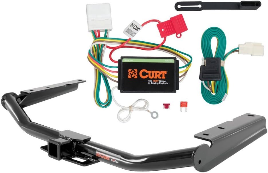 CURT Class 3 Trailer Hitch and Wiring Bundle for 2014-2016 Toyota High