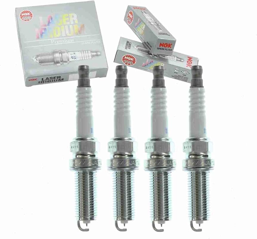 4-Piece NGK Laser Iridium Spark Plugs for Hyundai Veloster 1.6L L4 201