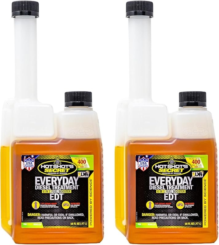 Hot Shot's Secret Everyday Diesel Treatment: Injector, Fuel System Cle