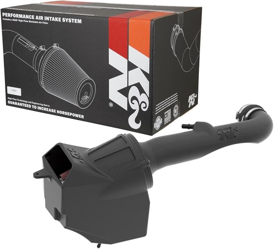 K&N Cold Air Intake System with High-Flow Filter for 2018-2025 Jeep Gl