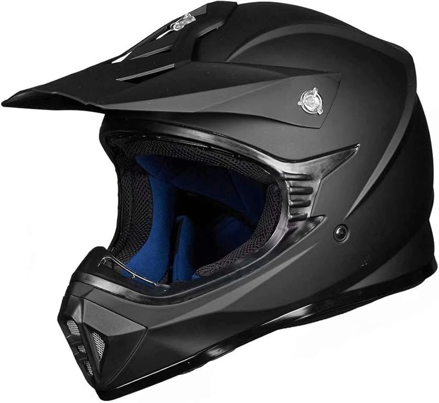 ILM Full Face Motorcycle Helmet for Dirt Bikes and Off-Road Use, DOT A