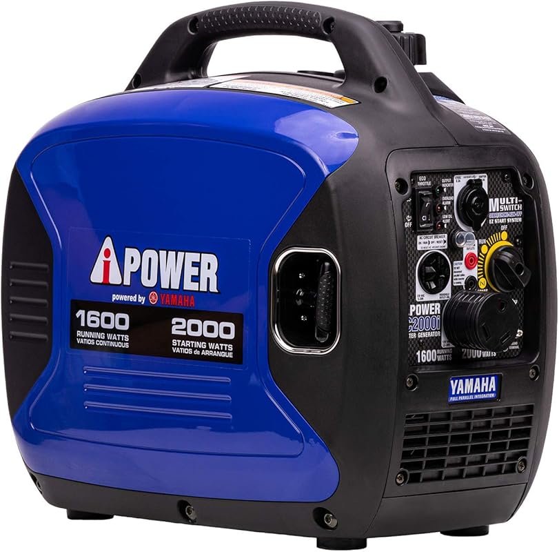 A-iPower SC2000i 2000-Watt Portable Inverter Generator with Yamaha Eng