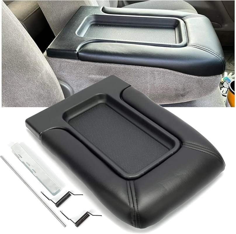Center Console Armrest Lid and Latch Cover for 1999-2007 Chevy Silvera
