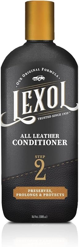Lexol All Leather Conditioner for Car Seats and Interiors, Couches and