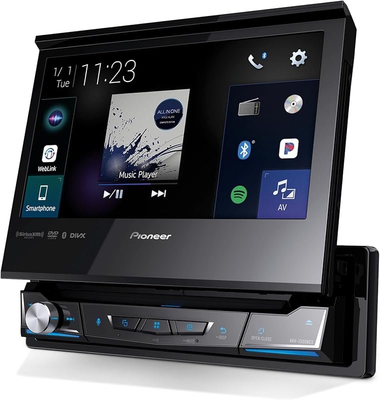 Pioneer AVH-3500NEX 7-Inch Motorized Single Din Car Stereo with CarPla