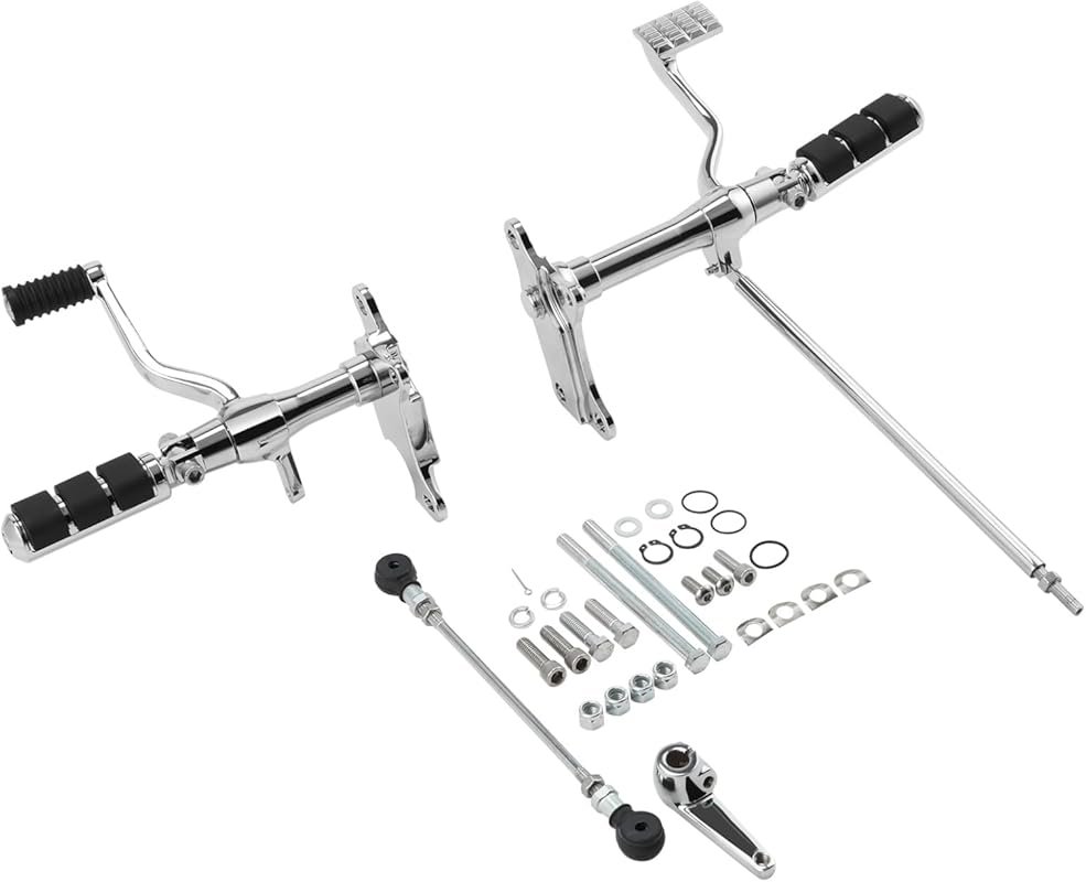 Chrome Forward Control Kit for Harley Sportster XL 883 1200 Models fro