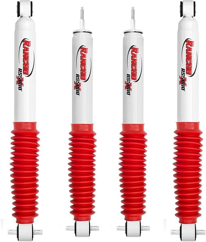 Rancho RS5000X Gas Shocks Set for 2001-2006 Ford Explorer Sport Trac 4