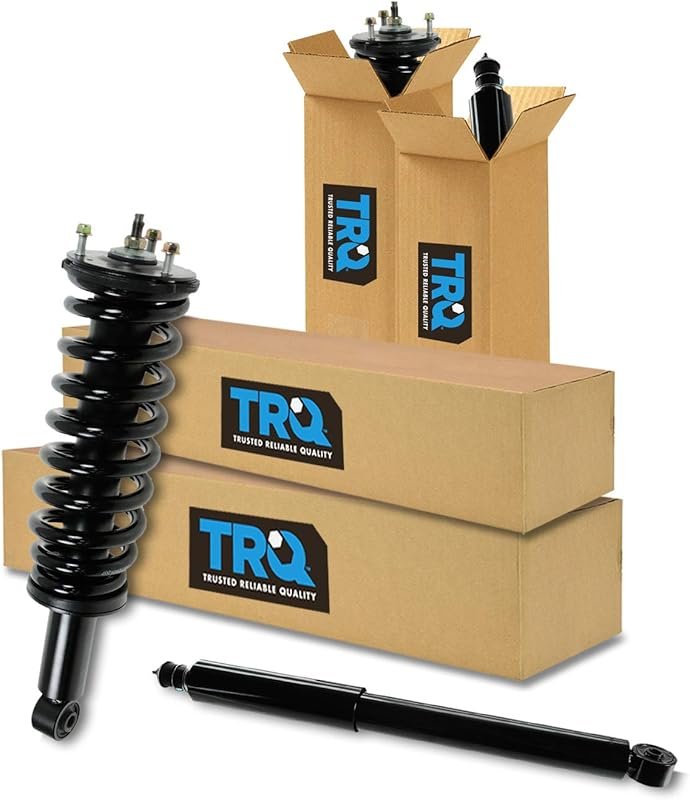 TRQ Complete Front and Rear Strut Assembly Kit for 2000-2006 Toyota Tu