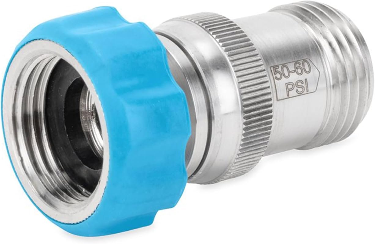 Camco Flow Stainless-Steel Water Pressure Regulator