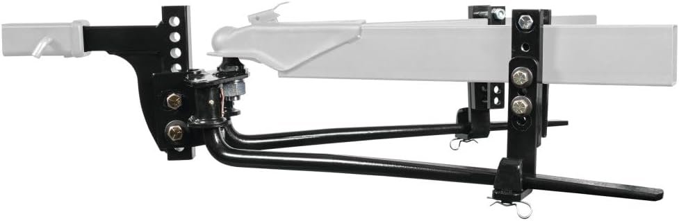 Reese Pro Round Bar Weight Distribution Hitch with Sway Control, 8K Ca