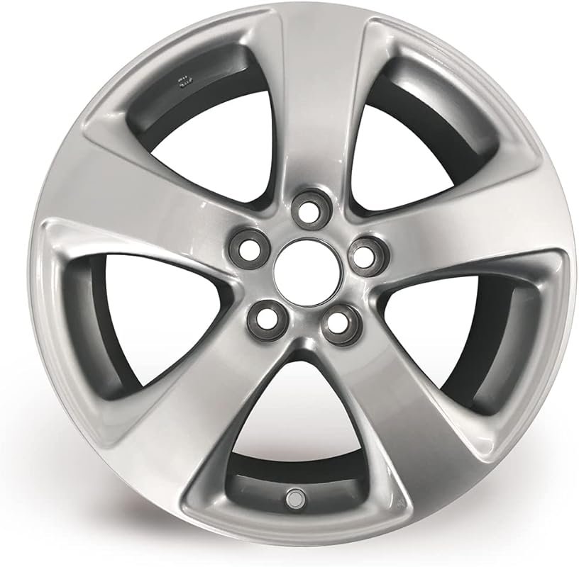 Single 17x7 Inch Alloy Wheel for Toyota Sienna (2011-2020) with Silver