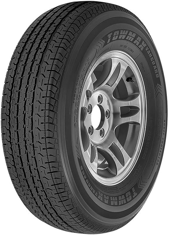 Power King Towmax Vanguard ST Trailer Tire, Load Range C, for Towing T