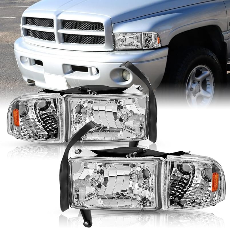 4Pcs Headlight Assembly for 94