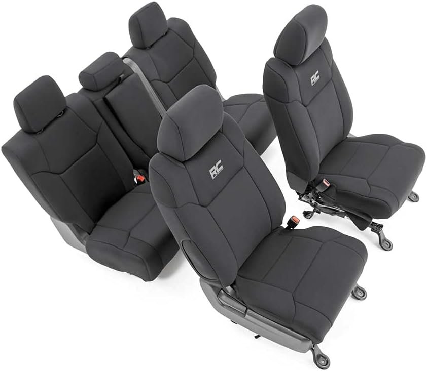 Rough Country Neoprene Seat Covers for Toyota Tundra Crew Cab  - Water
