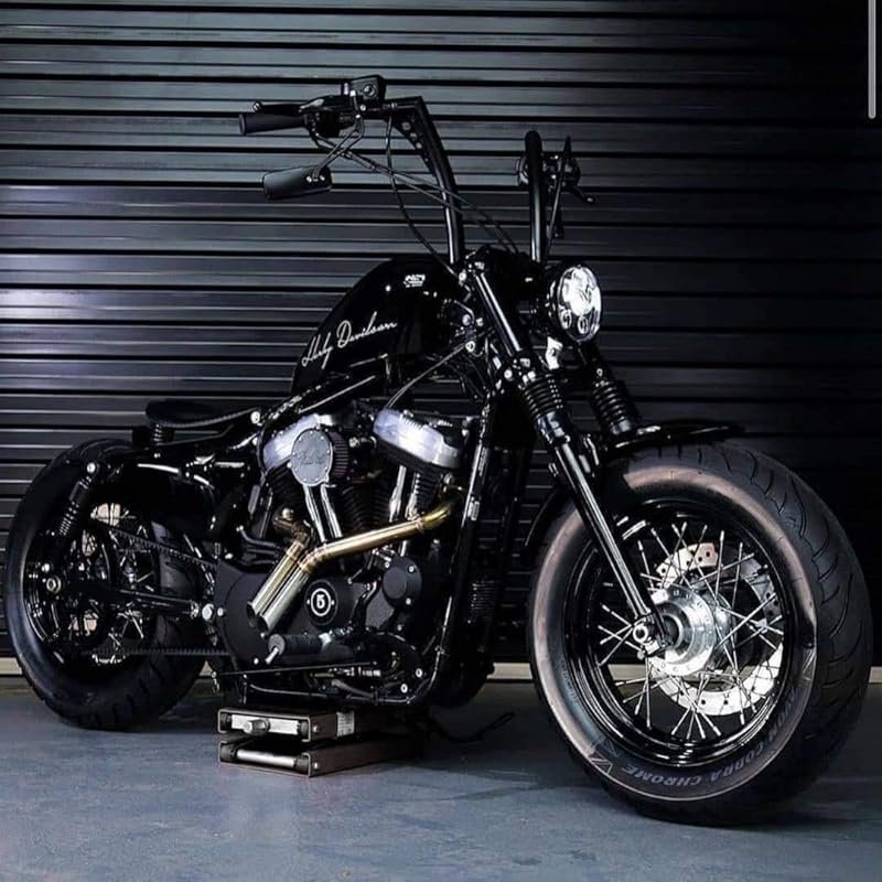 Black Out Vinyl Decal Fork Kit for Harley Sportster Iron 72 and Nights