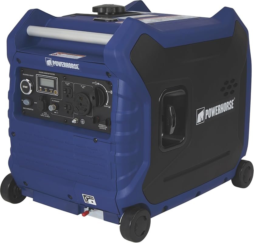 Powerhorse 3500-Watt Inverter Generator with Electric Start and EPA CA