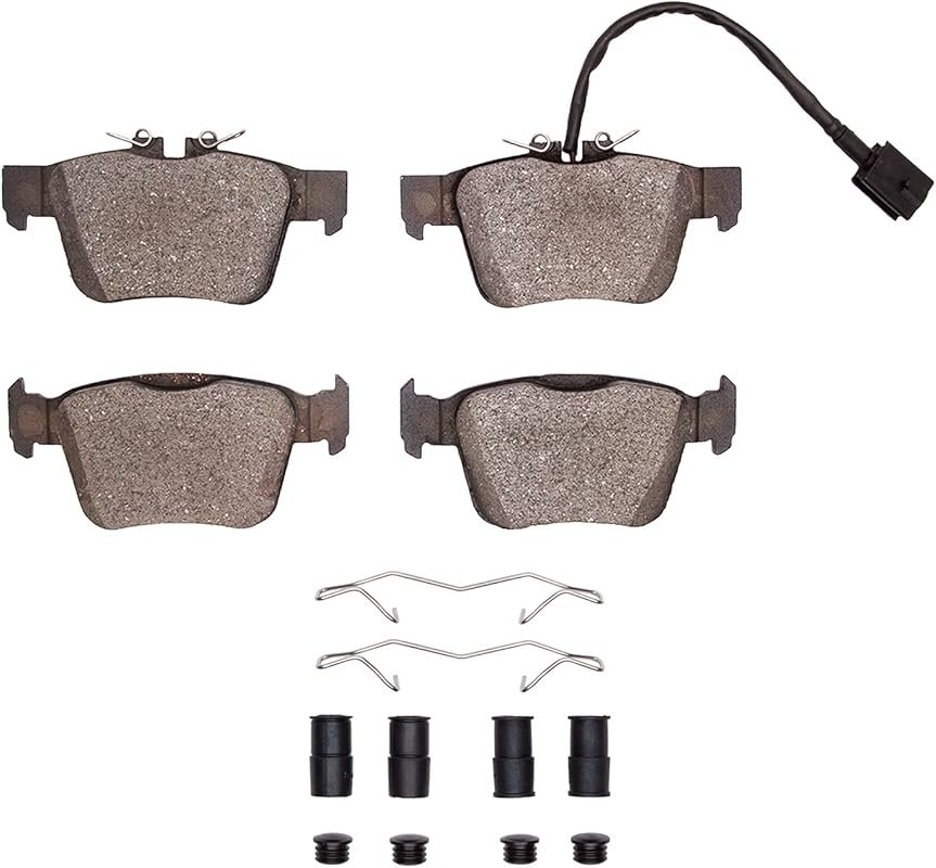 Dynamic Friction Company 5000 Advanced Brake Pads - Ceramic and Hardwa