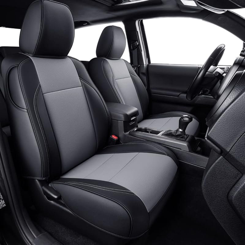LUCKYMAN CLUB Custom Fit Front Seat Covers for the 2016-2023 Toyota Ta