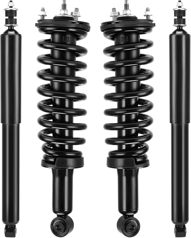 AUTOSAVER88 Front & Rear Pair Complete Quick Struts Shocks Compatible 