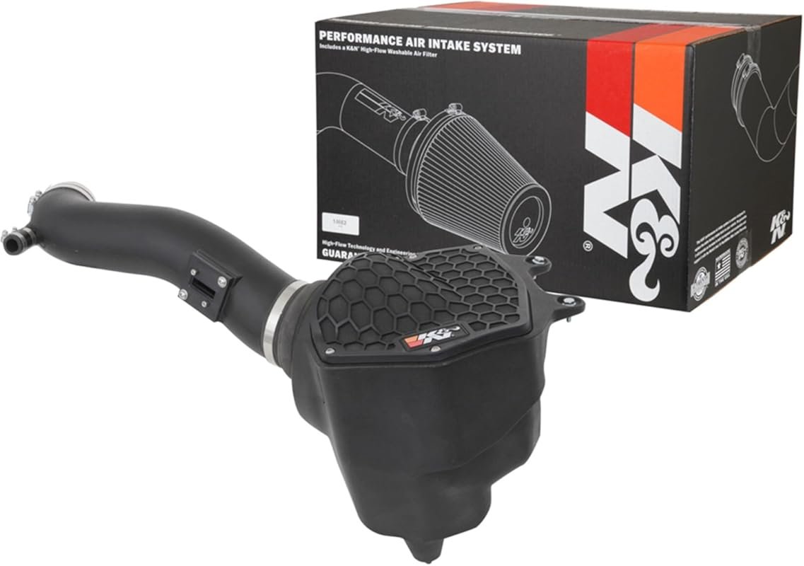 K&N Cold Air Intake System for 2020-2023 Jeep Gladiator and Wrangler J
