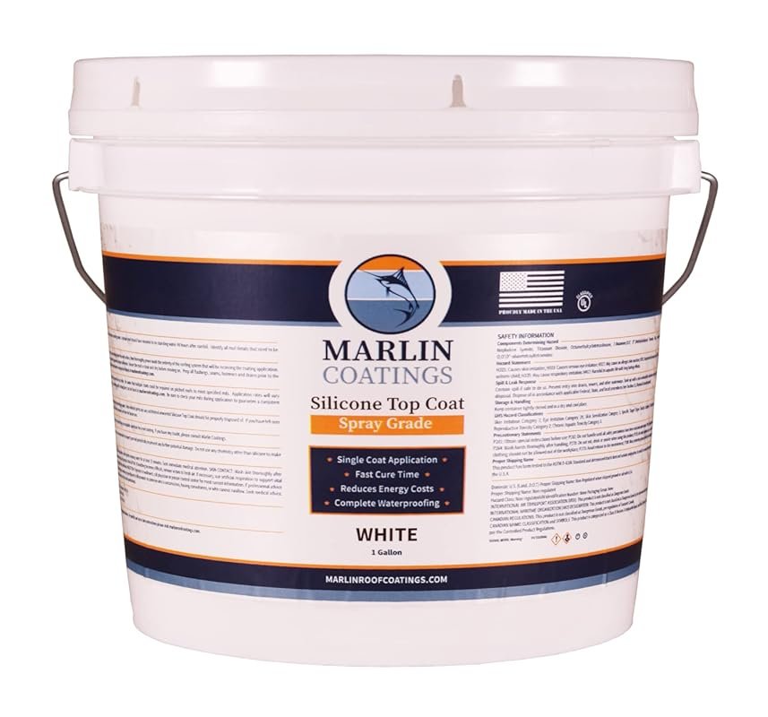100% Silicone Roof Sealant for RVs, Self Leveling Waterproof, Easy App