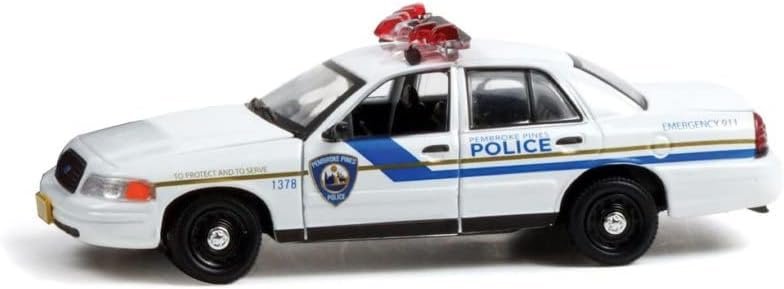 Greenlight 2001 Ford Crown Victoria Police Interceptor Pembroke Pines 